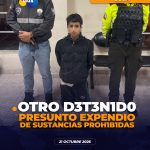 Policía aprehende a un ciudadano por presunto tráfico de drogas en Loja; decomisan 55 gramos de marihuana y tres celulares