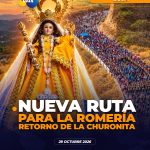 La Virgen del Cisne retornará a El Cisne por una ruta alterna este 1 de noviembre debido a trabajos viales
